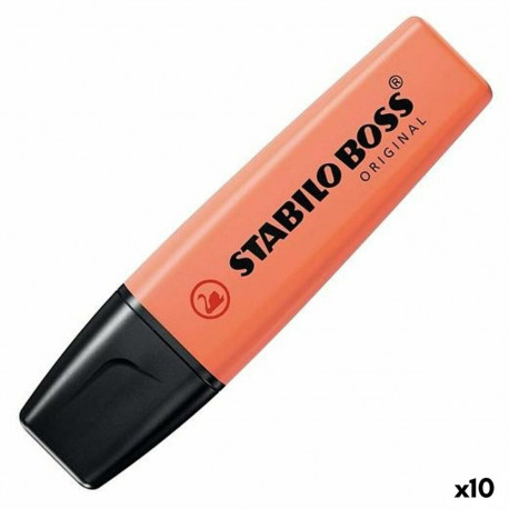 Marker Stabilo Korallpunane (10 Ühikut)