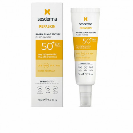 Päivituskreem näole Sesderma REPASKIN SPF 50+ 50 ml Vedelik Nähtamatud