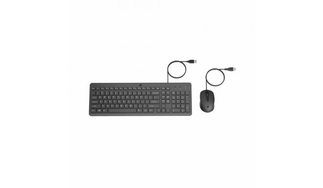 Keyboard and Mouse HP 150 Black