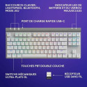 Bluetooth Klaviatuur Logitech G515 Valge