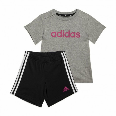 Sports Outfit for Baby Adidas Essentials Lineage Dark grey - 12-18 Months
