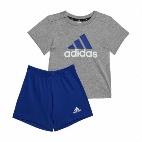 Sports Outfit for Baby Adidas Essentials Organic Grey - 0-3 Months