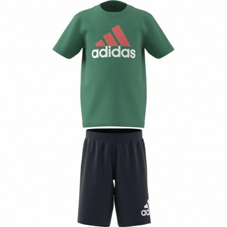 Children's Sports Outfit Adidas Dark green - 4-5 Years
