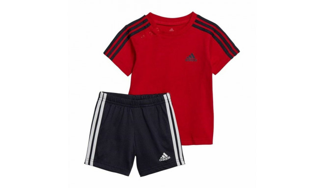 Children's Sports Outfit Adidas 3 Stripes Red - 3-6 Months