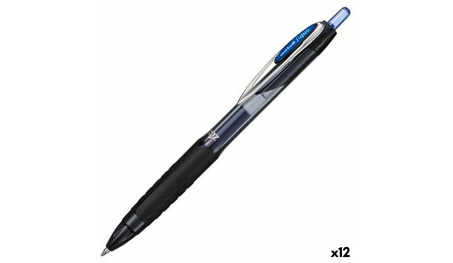 Gel pen Uni-Ball UMN-207E Blue 0,7 mm (12 Units)