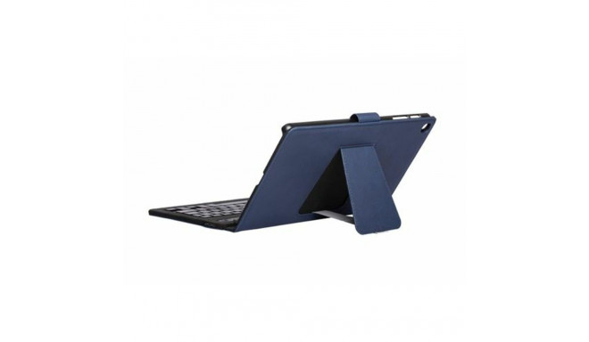 Case for Tablet and Keyboard Silver HT A9+ Blue
