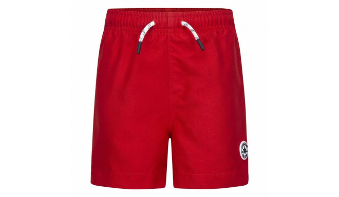 Children’s Bathing Costume Converse Core Pull-On Red - 5-6 Years