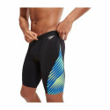 Boys Swim Shorts Speedo Allover Digi V-Cut Black - 34