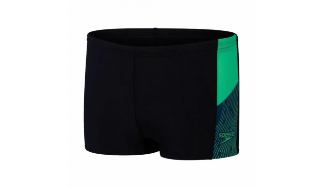 Boys Swim Shorts Speedo Dive Aquashort Black - 11-12 Years