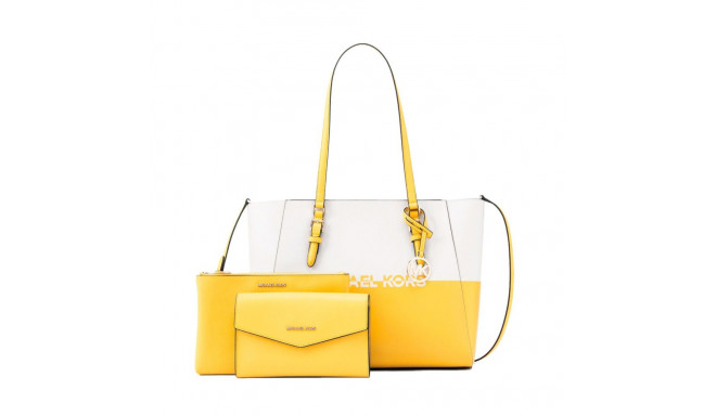 Women's Handbag Michael Kors CHARLOTE Yellow 27 x 34 x 11 cm