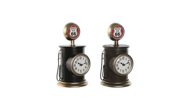 Table clock Home ESPRIT Multicolour Metal
