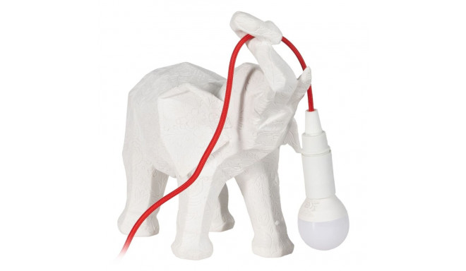 Desk lamp White Red Polyresin 60 W 220-240 V 27 x 13 x 24,5 cm