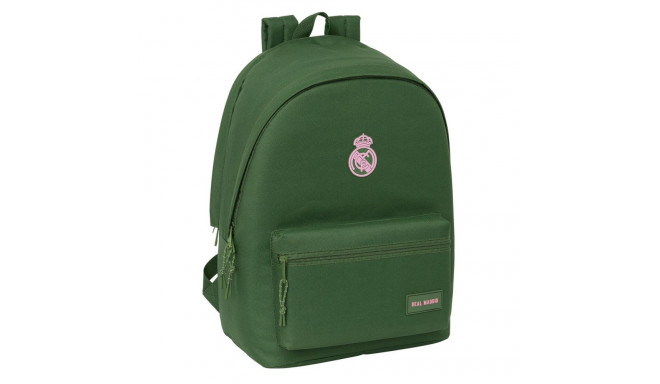 Laptop Backpack Real Madrid C.F. Khaki 31 x 44 x 18 cm