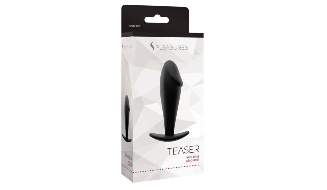 Anal plug S Pleasures Teaser Black