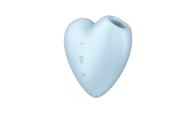 Clitoris Suction Stimulator Satisfyer Cutie Heart Blue