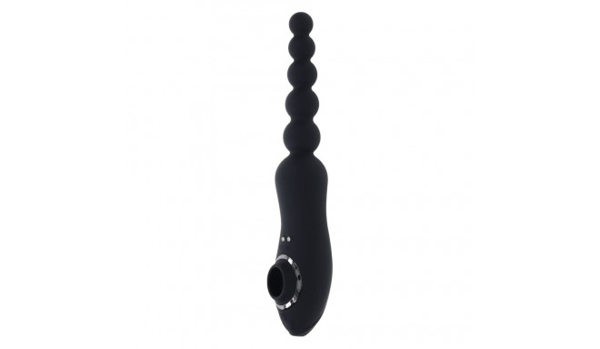 Cassini Anal Vibrator Black Playboy Let it Bead Black