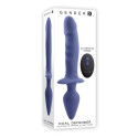 Cassini Anal Vibrator Black Gender X Dual Defender Purple