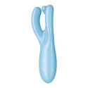 Massager Satisfyer Threesome 4 Connect Blue