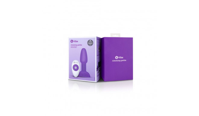 Small Purple Anal Rimming Plug B-Vibe 93044