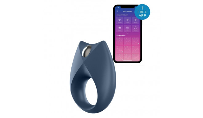 Vibrating Ring Royal One Satisfyer SATRO Blue