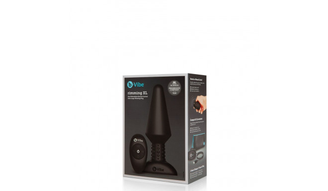 Rimming XL Anal Plug B-Vibe Rimming Black XL