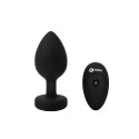 Vibrators B-Vibe Vibrating Jewel Melns XXL