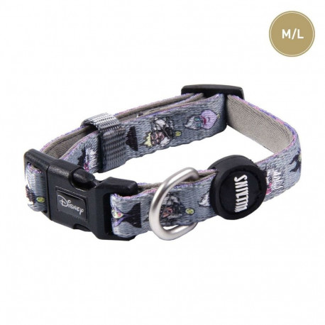 Dog collar Disney Villains Grey