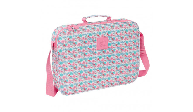 School Satchel Moos Flores Multicolour 38 x 28 x 6 cm
