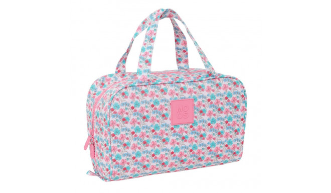 Travel Vanity Case Moos Flores Multicolour 31 x 14 x 19 cm