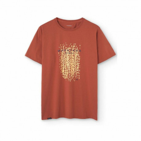 Lühikeste Varukatega Spordisärk Astore Tume oranž - L