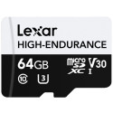 Mikro SD Kaart Lexar High-Endurance 64 GB