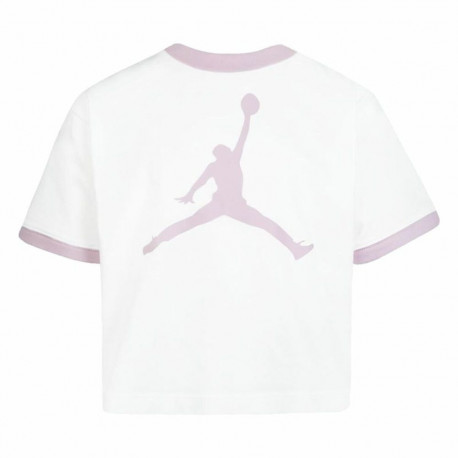 Child's Short Sleeve T-Shirt Nike Essentials White - 10-12 Years