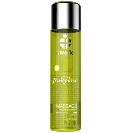 Erotic Massage Oil Swede 60 ml Heating Effect Pear Vanilla