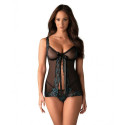 Amanta Babydoll & Thong pesukomplekt L/XL Obsessive 6652