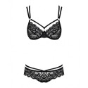 Underwear Set Obsessive 860 Black L/XL