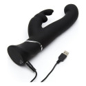 Double Rabbit Pleasures vibraator Happy Rabbit Must
