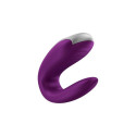 Couples Massager Satisfyer Double Fun Purple