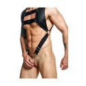 New Comers Strap Mob Eroticwear Black