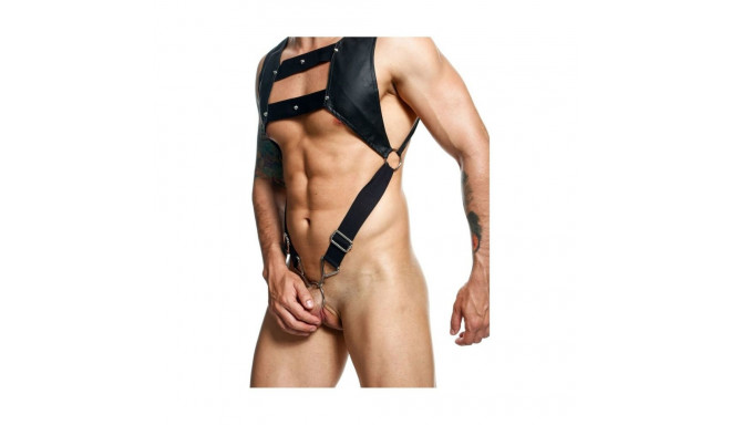 New Comers Strap Mob Eroticwear Black