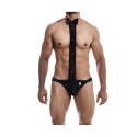 Thong Mob Eroticwear Black S/M