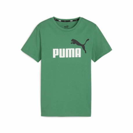 Laste Lühikeste varrukatega T-särk Puma Essentials+ Oliiv - 3-4 aastat