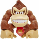 Jointed Figure Jakks Pacific Donkey Kong Super Mario Bros Brown Plastic