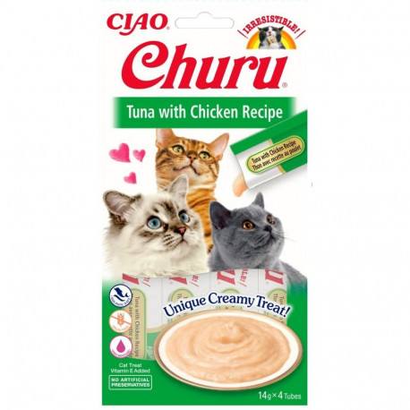 Snack for Cats Inaba Churu Курица Мясо Рыба