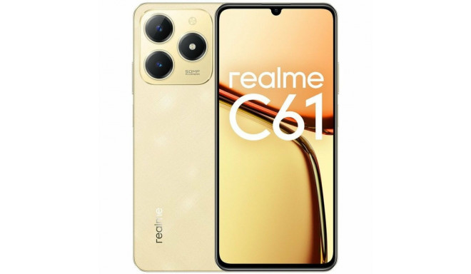 Nutitelefonid Realme REALME C61 6,7" 6 GB RAM 256 GB Kuldne