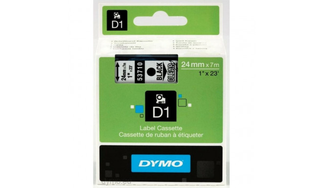 Lamineeritud Lint Sildimasinatele Dymo S0720920 Must 24 mm