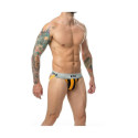 Thong Mob Eroticwear Black Orange L