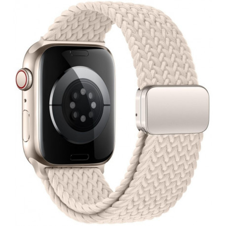 Tech-Protect kellarihm NylonMag Apple Watch 42/44/45/49mm, starlight