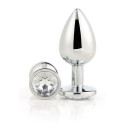 Anal plug Dream Toys Gleaming Love Silver