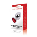 Anal plug Whipsmart Heartbreaker Silver