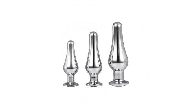 Anal plug Dream Toys Gleaming Love Silver